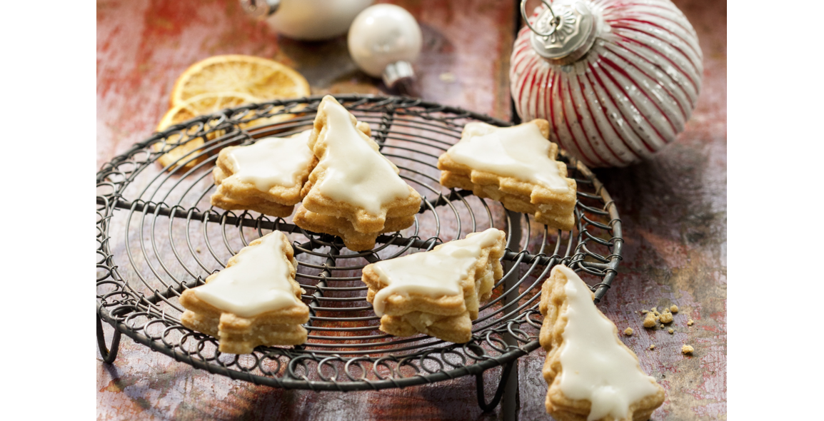 Marzipan-Orangen Bäumchen