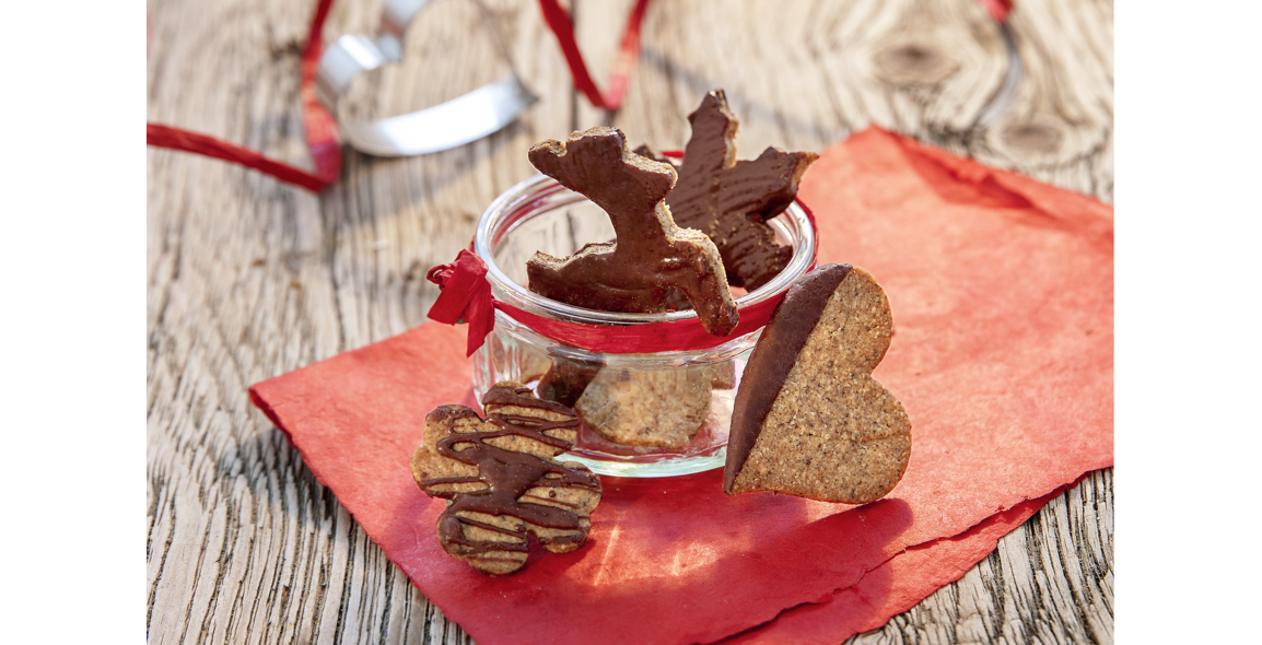 Mandel-Honig Ausstecher - feurig-süß