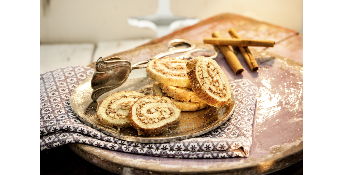 Zimt-Knusperschnecken