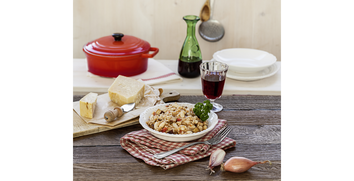 Carnaroli Risotto mit weißen Bohnen