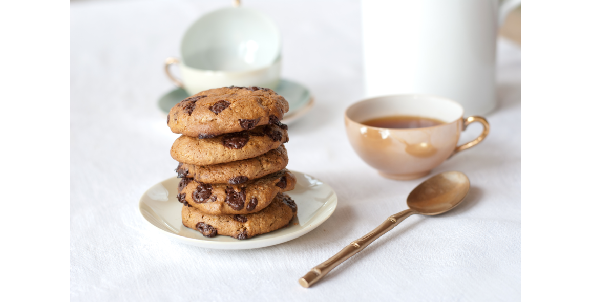 Erdnussbutter-Schoko-Kekse mit Getreide