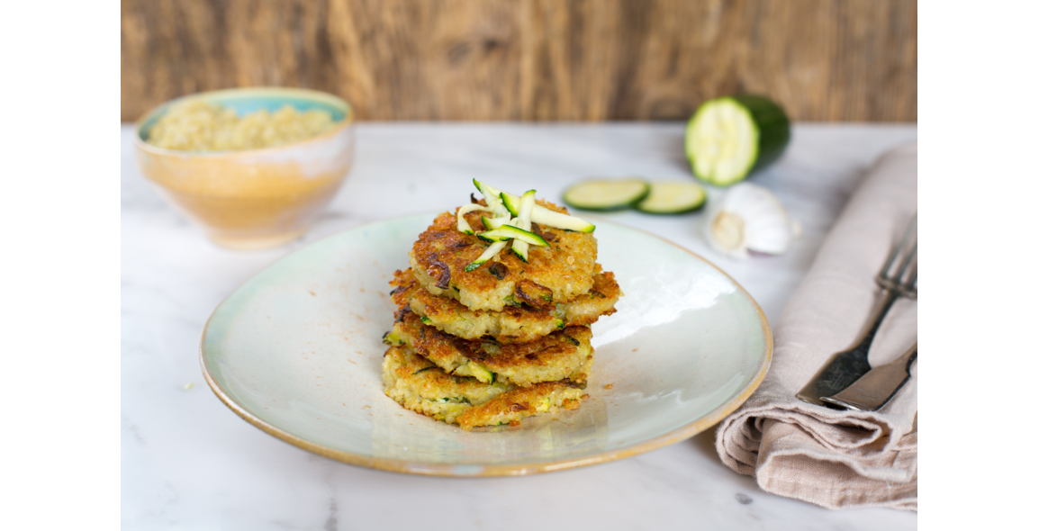 Quinoa Zucchini Beignets
