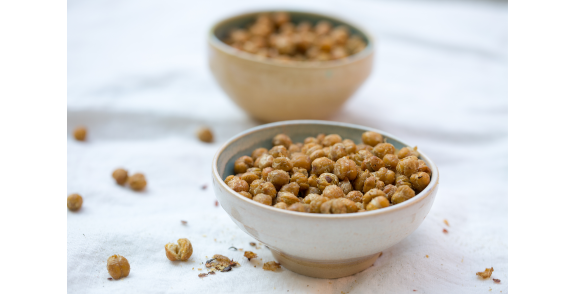Gerösteter Kichererbsen-Snack
