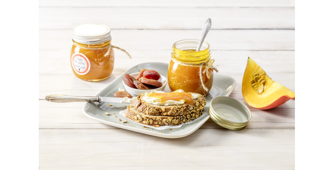 Aprikosen-Kürbis-Marmelade