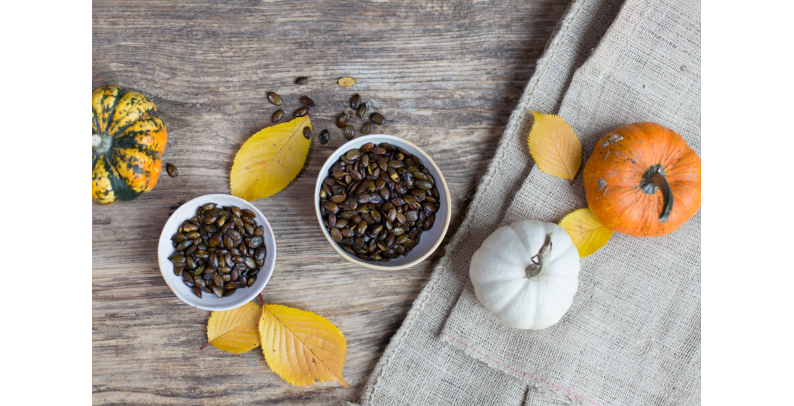 Geröstete Kürbiskerne mit indischen Gewürzen