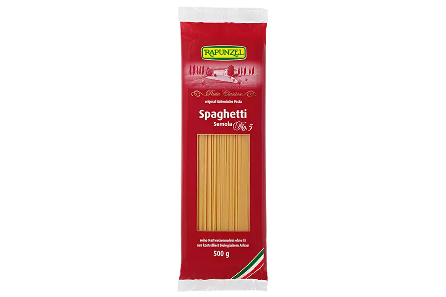 Rapunzel Spaghetti Semola No. 5 von Öko-Test bewertet