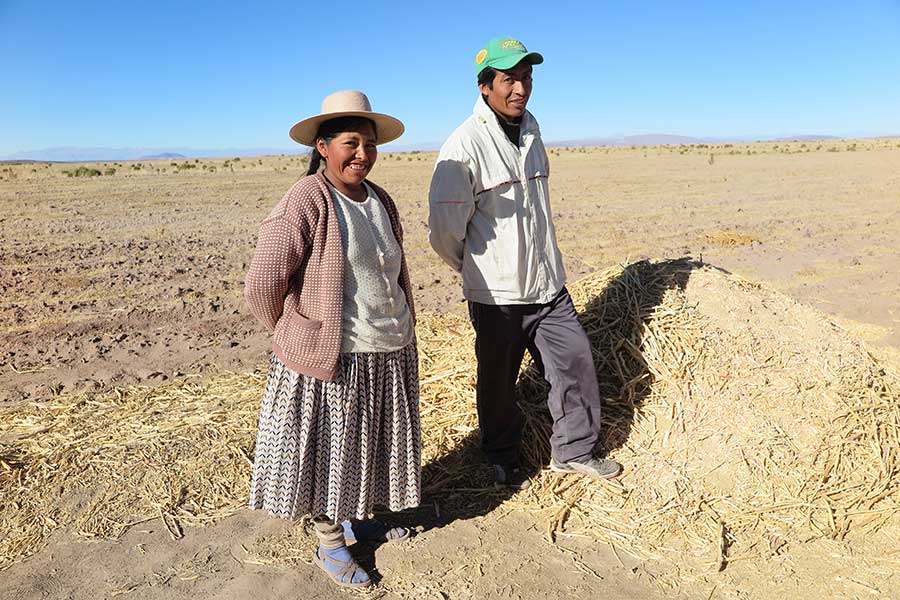 Konsequenter Bio-Anbau und Fairer Handel erlaubt den Menschen im Andenhochland echte Perspektiven.
