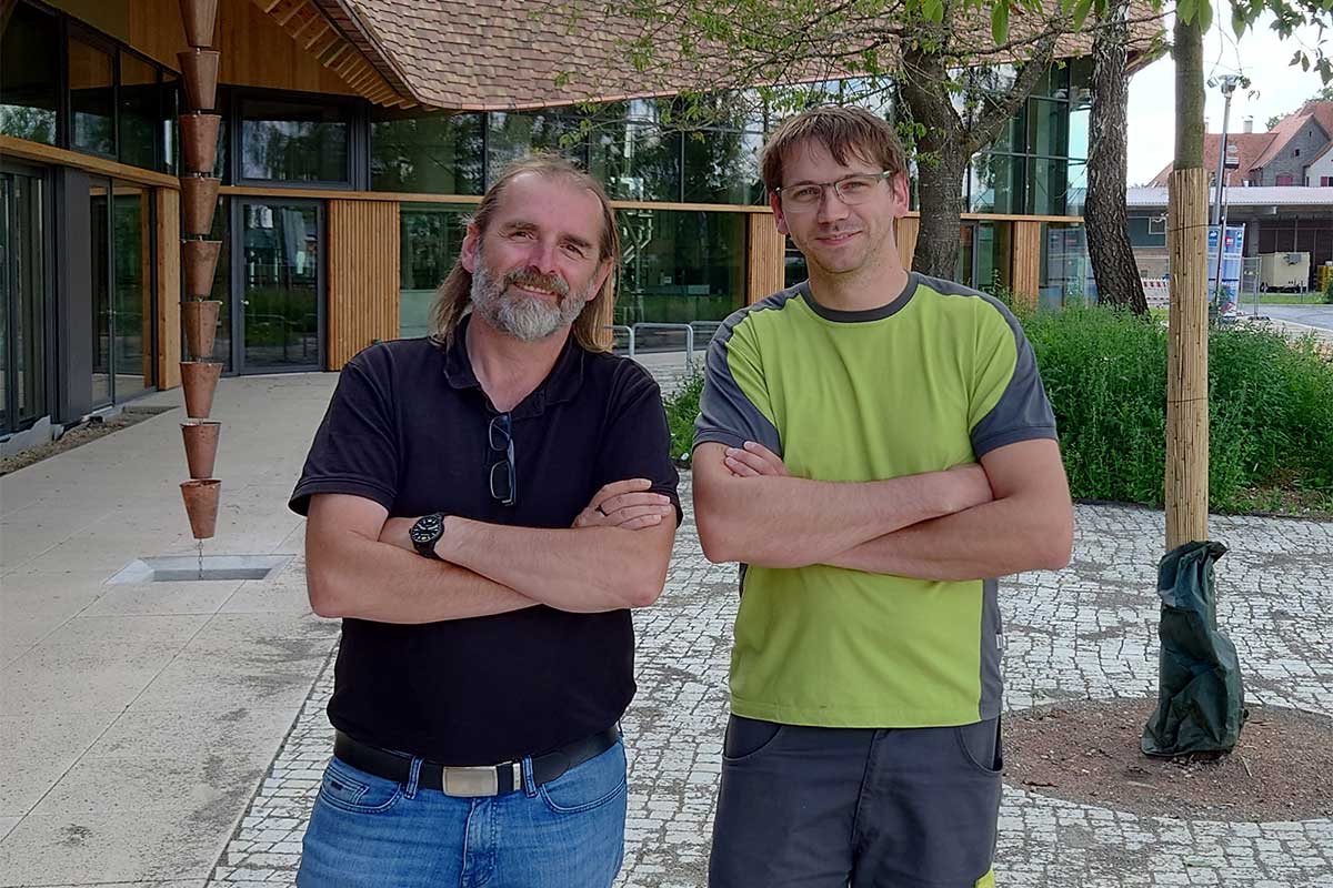 : Neue Kollegen: Fachplaner Catalin Hilgarth und Elektrotechniker Matthias Zerbin