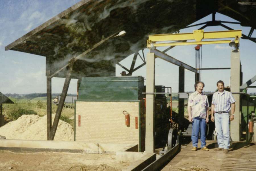 Joseph Wilhelm mit Emilio Lutz von Planeta Verde, einer familiengeführten Zuckerrohrplantage mit Zuckermühle in Brasilien. Joseph Wilhelm mit Emilio Lutz von Planeta Verde, einer familiengeführten Zuckerrohrplantage mit Zuckermühle in Brasilien.