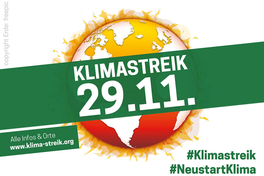 Globaler Klimastreik am 29. November 2019 Globaler Klimastreik am 29. November 2019