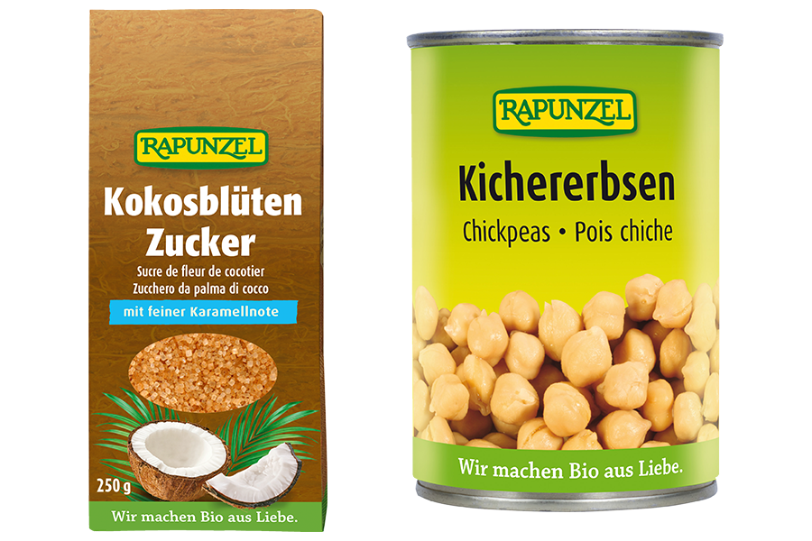 Öko-Test im April: Rapunzel Kokosblüten Zucker und Kichererbsen in der Dose Öko-Test im April: Rapunzel Kokosblüten Zucker und Kichererbsen in der Dose