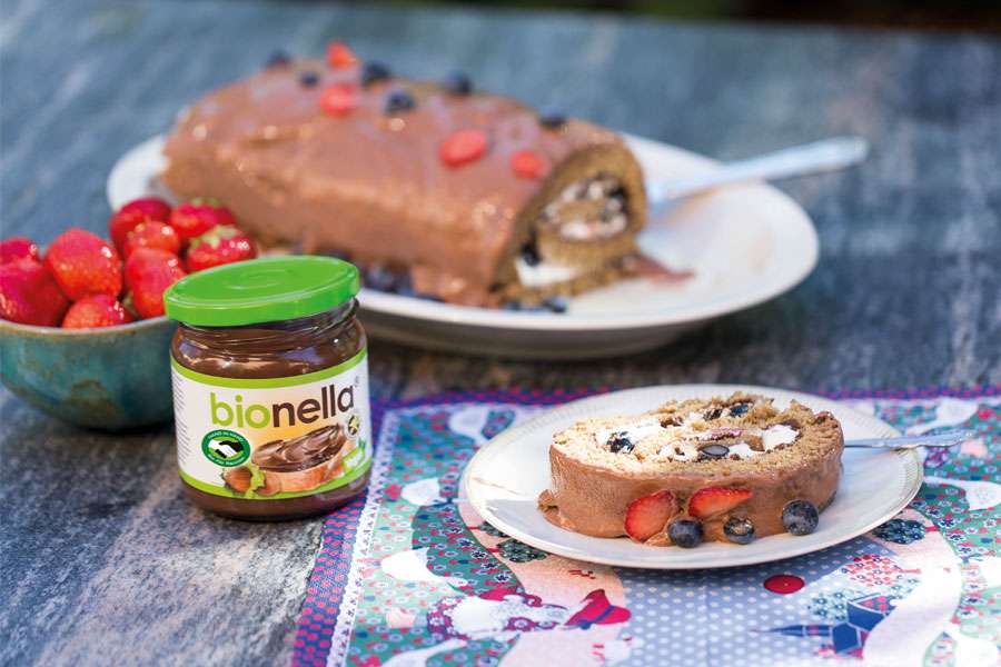 21.07.2017: Beeren Roulade 21.07.2017: Beeren Roulade