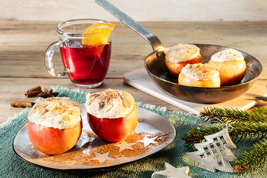 Bratapfel mit Baiser Rezept | Schritt-für-Schritt-Anleitung