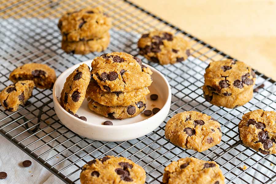 19.09.2021: Vegane Chocolate Chip Kekse