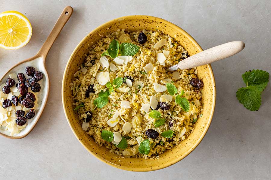 Couscous mit Cranberries