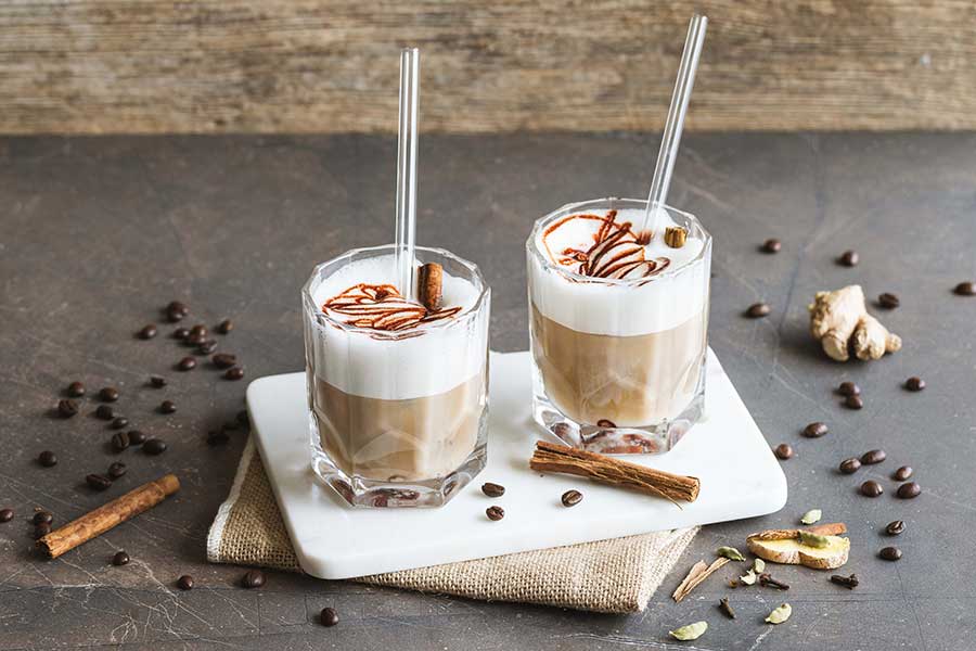 15.12.2024: Dirty Chai Latte iced