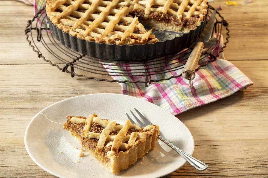 Crostata mit Feigen-Füllung