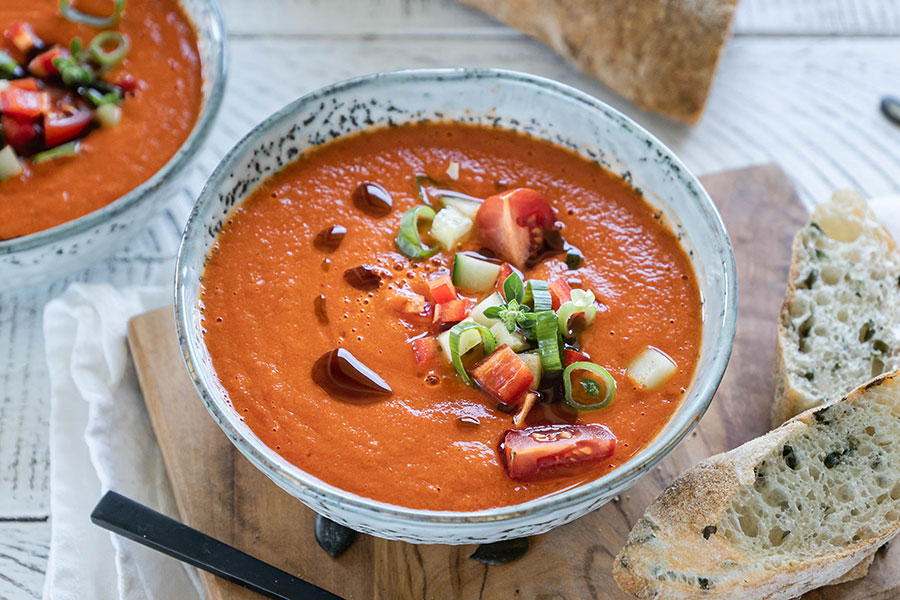 Paprika-Gazpacho