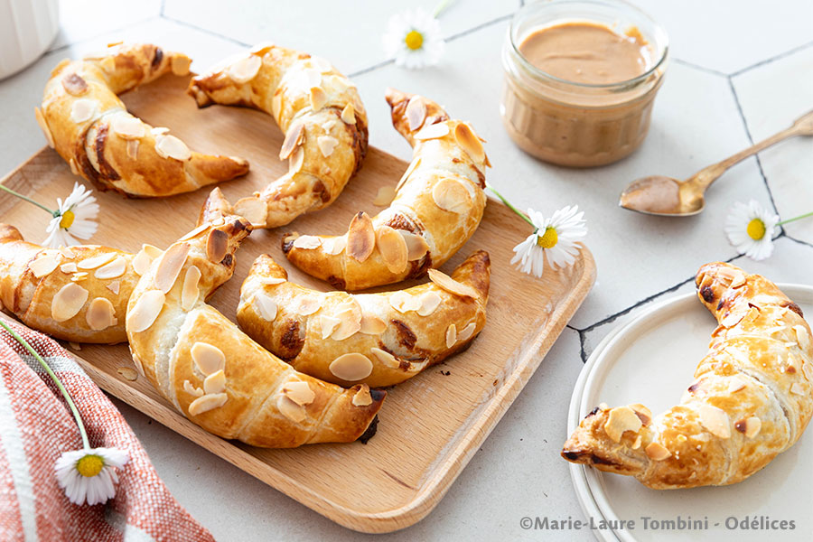 Gefüllte Mini-Croissants