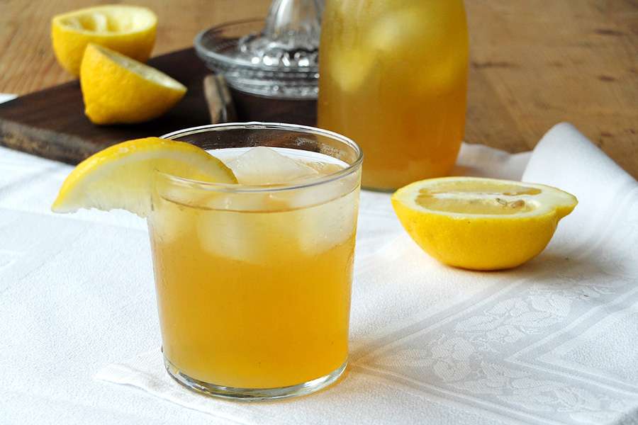 Grüntee-Limonade