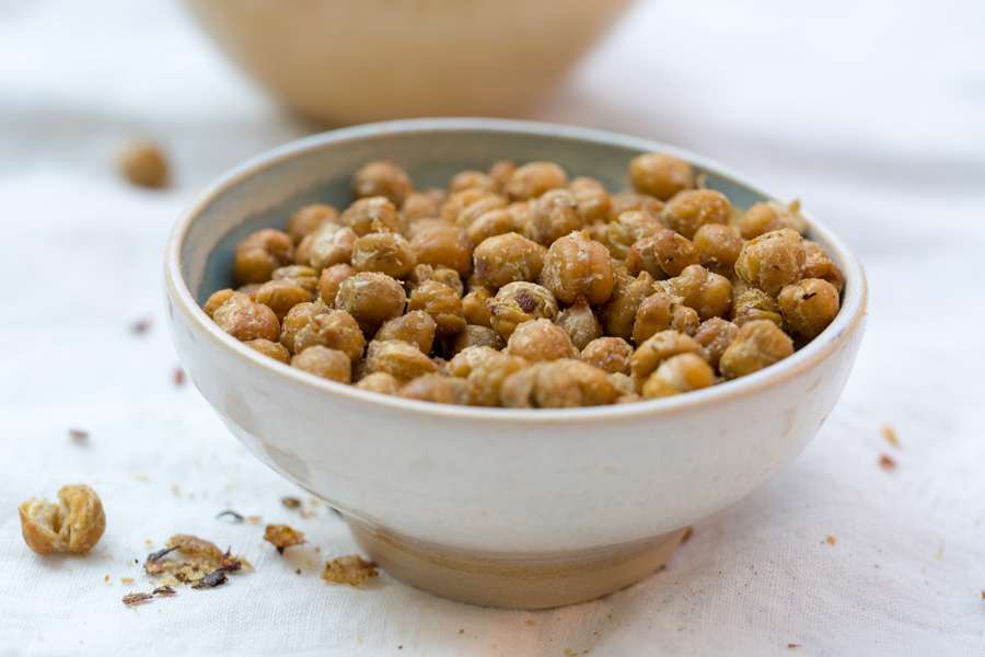 Gerösteter Kichererbsen-Snack