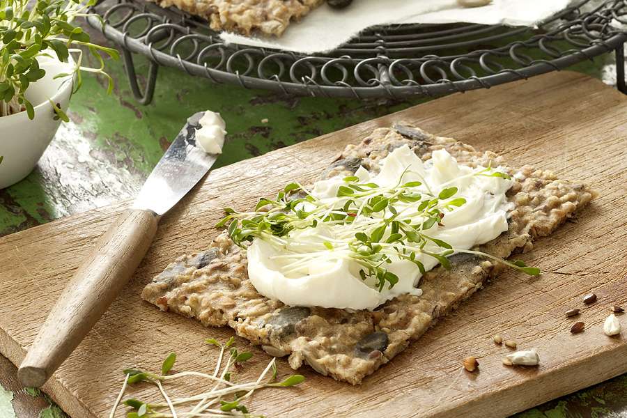 Knäckebrot mit Kerne-Mix