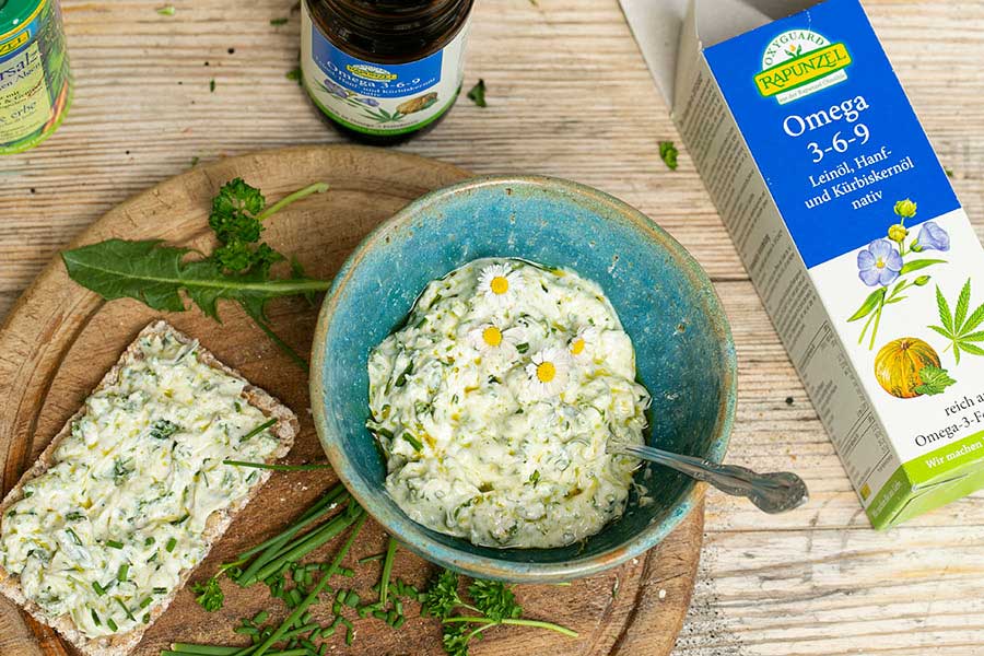 Bio-Rezept vonJustina Wilhelm: Kräuterquark mit Garten ...