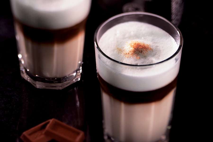 Latte Macchiato mit Samba