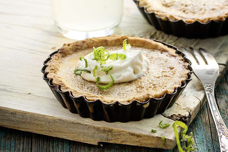 Limetten Nuss Tarte | einfach &amp; raffiniert zum Dessert