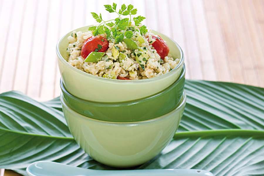 Bio-Rezept: Naturreis mit Frühlingsgemüse - Rapunzel Naturkost