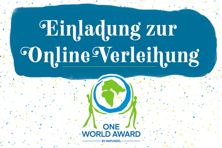 Online Preisverleihung des One World Awards Online Preisverleihung des One World Awards