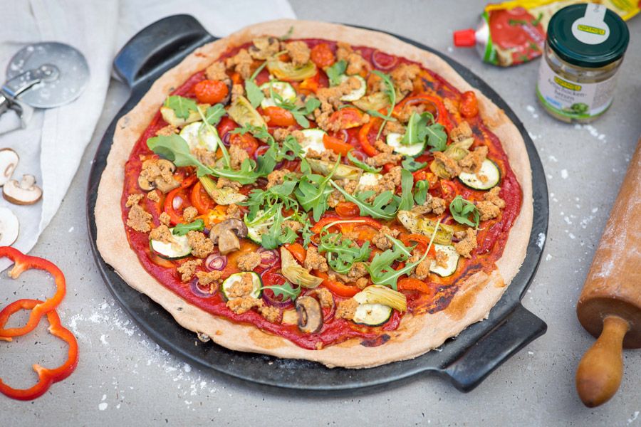 25.06.2021: Vegane Pizza mit Nussmus