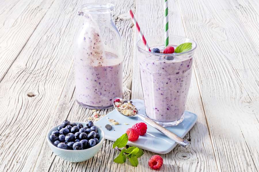 Fruity musli  shake