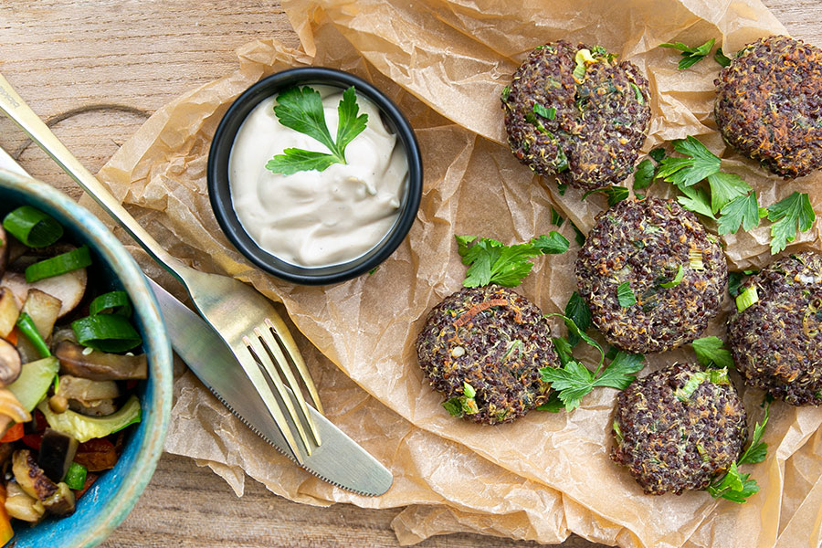 Rezepte mit Quinoa bunt HAND IN HAND