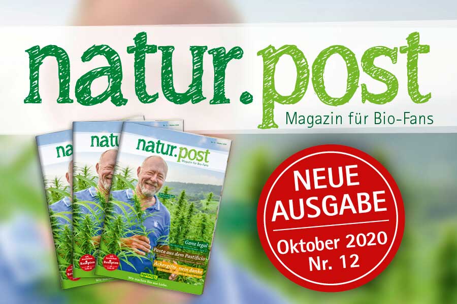 Die neue natur.post Nr. 12 - das Magazin für Bio-Fans aus dem Hause Rapunzel Die neue natur.post Nr. 12 - das Magazin für Bio-Fans aus dem Hause Rapunzel