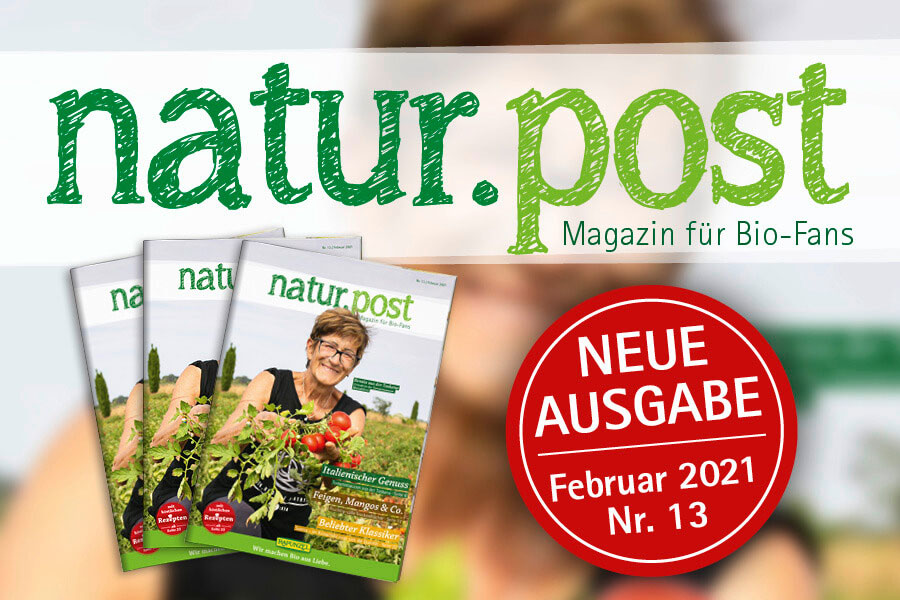 Die neue natur.post Nr. 13 - das Magazin für Bio-Fans aus dem Hause Rapunzel
