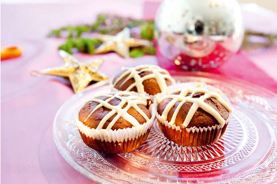 Schokoladen-Orangen-Muffins