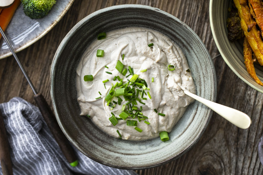 Bio-Rezept: Sesam-Dip mit Joghurt - Rapunzel Naturkost