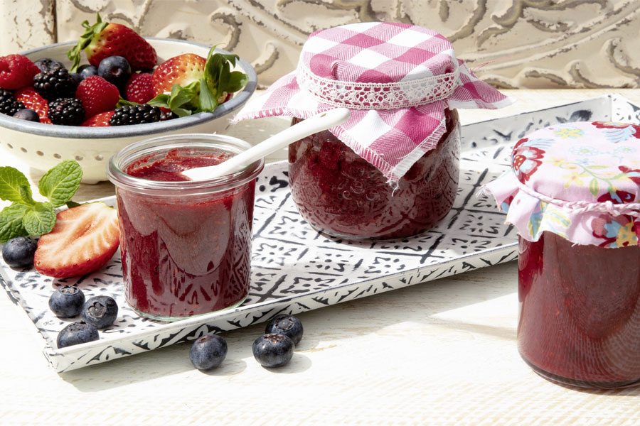 Sommer-Beeren Marmelade