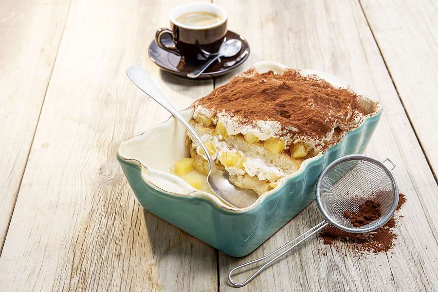 Piña Colada Tiramisu