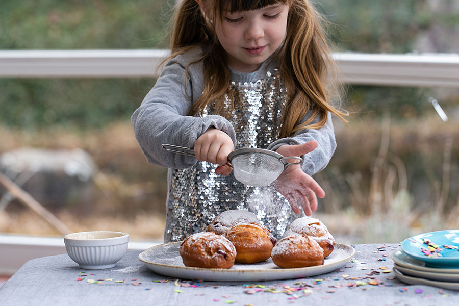 28.02.2022: Vegan Doughnuts with marmalade