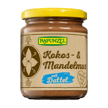 Rapunzel Kokos-Mandelmus mit Dattel
