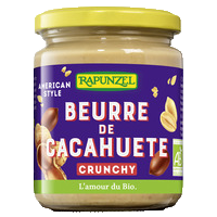 Beurre de cacahuète 'crunchy'