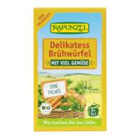 Vegetable stock cubes delicacy