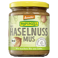 Haselnussmus, demeter Haselnussmus, demeter