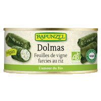 Dolmas - feuilles de vigne farcies au riz en conserve, projet Turquie