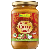 Curry-Sauce scharf