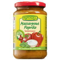 Tomato sauce Mascarpone pepper