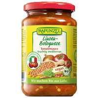 Tomato sauce, lentil Bolognese