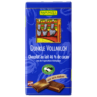 Vollmilch Schokolade 46% Kakao Dunkel HAND IN HAND